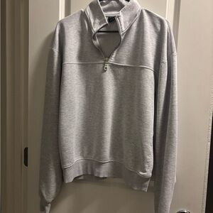 ASOS design Gray Half-Zip Women’s Sweater size 2